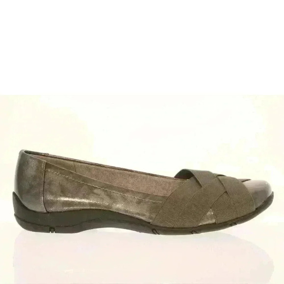 Life Stride Women's Daisie Pewter Flat Slip On Loafer Shoes NIB - Picture 1 of 7